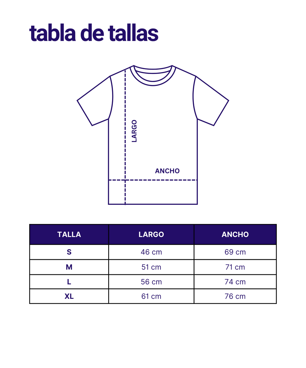 Polera corte normal (Al Mayor)