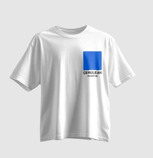 Polera Cerulean blue